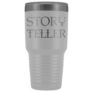 Story Teller 30oz Vacuum Tumbler - White - Tumblers