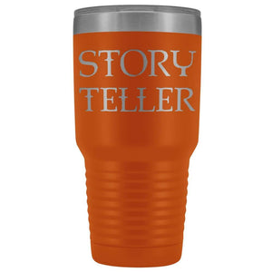Story Teller 30oz Vacuum Tumbler - Orange - Tumblers