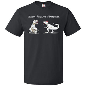 T-Rex Best Friends Forever Unisex Classic Tee - Black / S