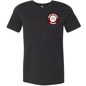 Team Butthole Member Unisex Premium Tee - Black Heather / XS