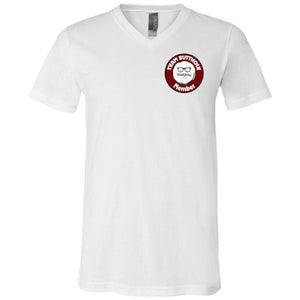 Team Butthole Member Unisex Premium V-Neck Tee - White / S