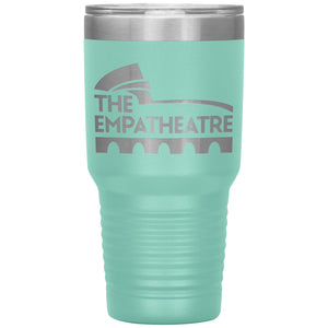 The Empatheatre Logo 30oz Vacuum Tumbler - Teal - Tumblers