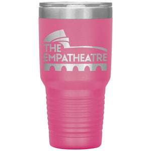 The Empatheatre Logo 30oz Vacuum Tumbler - Pink - Tumblers