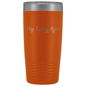 The Lady Auri - The Lady Auri 20oz Vacuum Tumbler - Orange - Tumblers