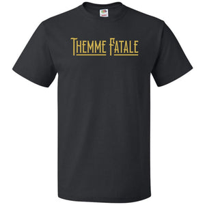 Themme Fatale Vintage Unisex Classic Tee - Black / S
