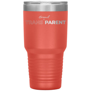 Trans Grand Parent 30oz Vacuum Tumbler - Coral - Tumblers
