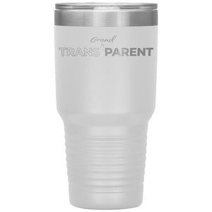 Trans Grand Parent 30oz Vacuum Tumbler - White - Tumblers