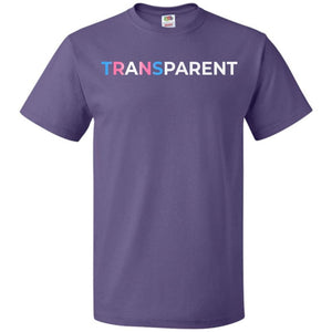 TransPARENT Unisex Classic Tee - Purple / S