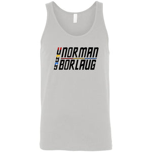 USS Norman Borlaug Unisex Premium Tank - Silver / S