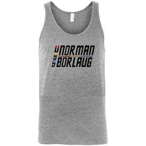 USS Norman Borlaug Unisex Premium Tank - Athletic Heather / S