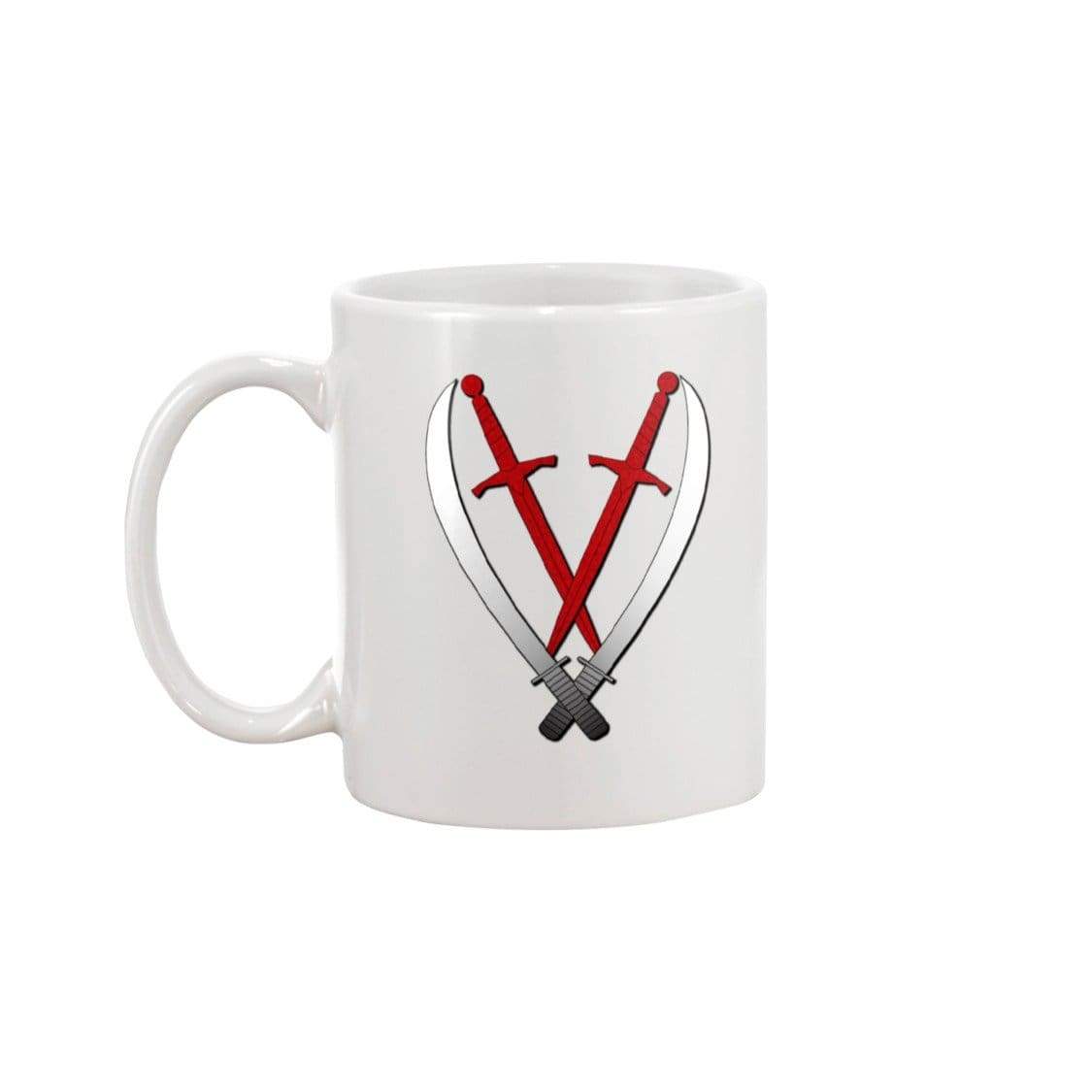 Vice & Villainy Blades Logo 11oz Coffee Mug - White / 11OZ - Mugs