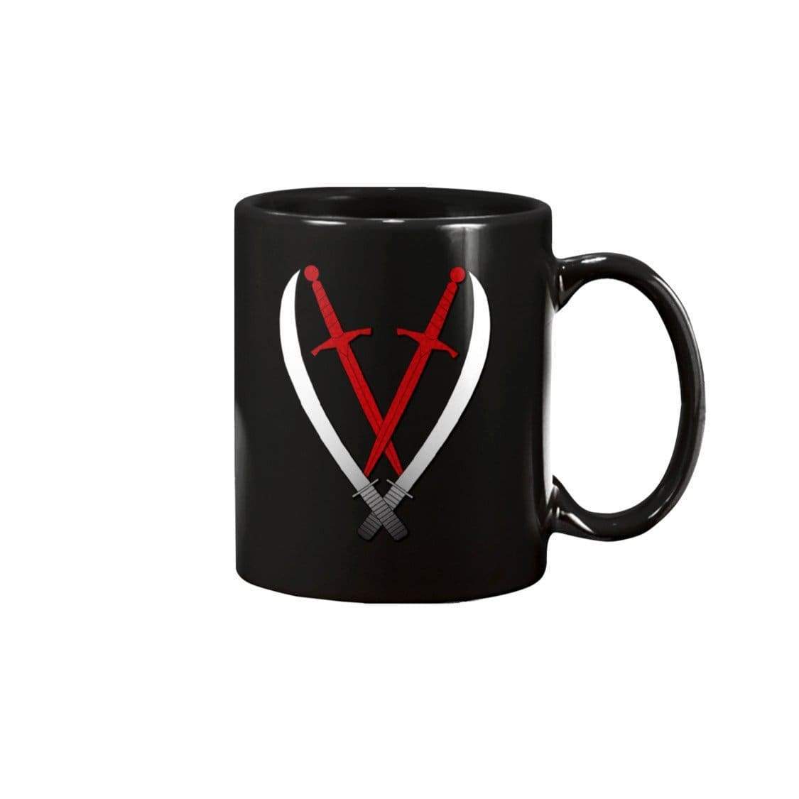 Vice & Villainy Blades Logo 11oz Coffee Mug - Black / 11OZ - Mugs