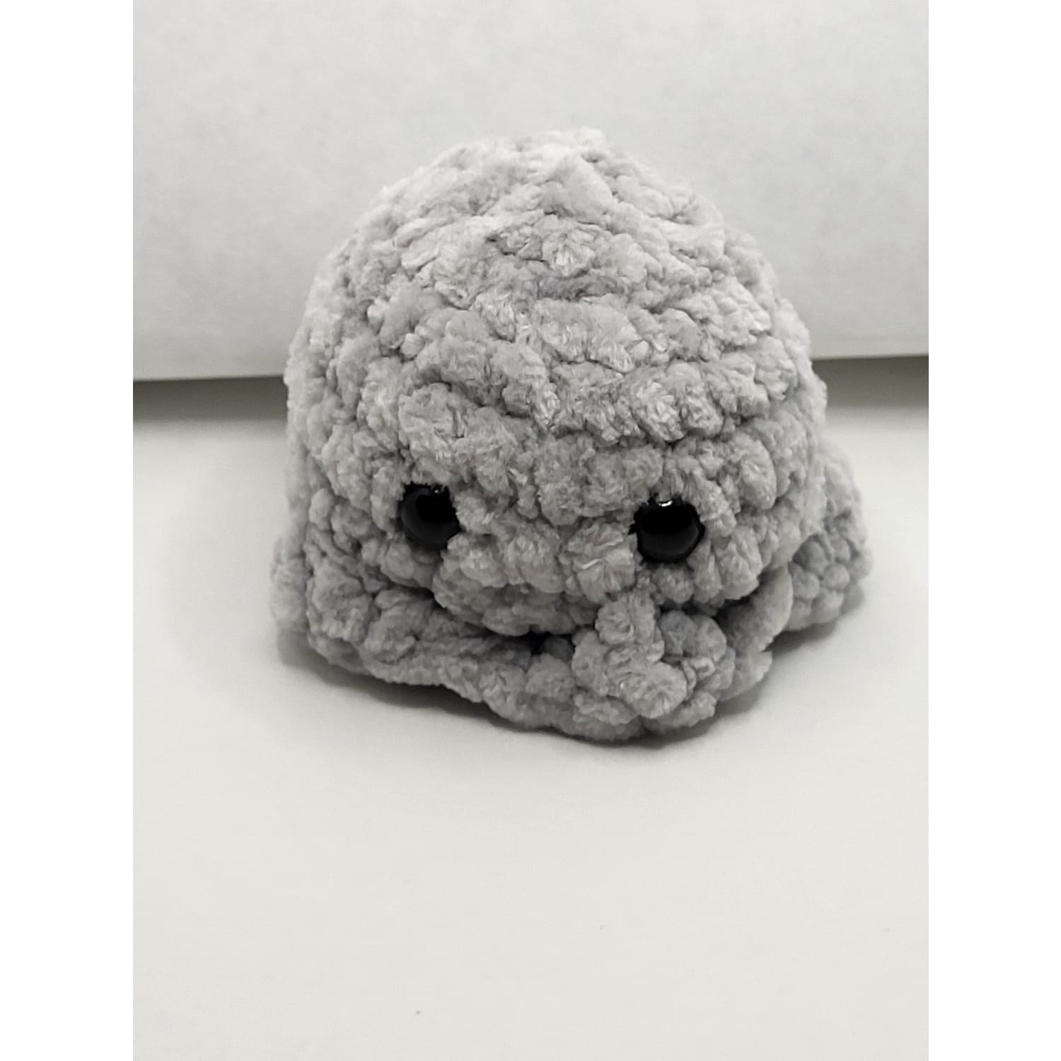 Handmade Baby Cthulhu Mini Plushie - Grey