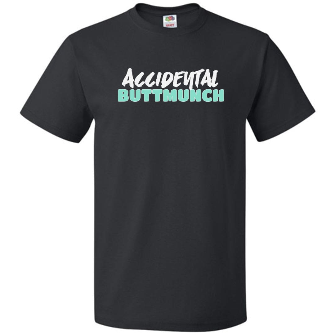 Accidental Buttmunch Unisex Classic Tee - Black / S