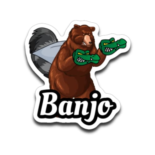 Arkenholdt Banjo Unfamiliar POD Sticker