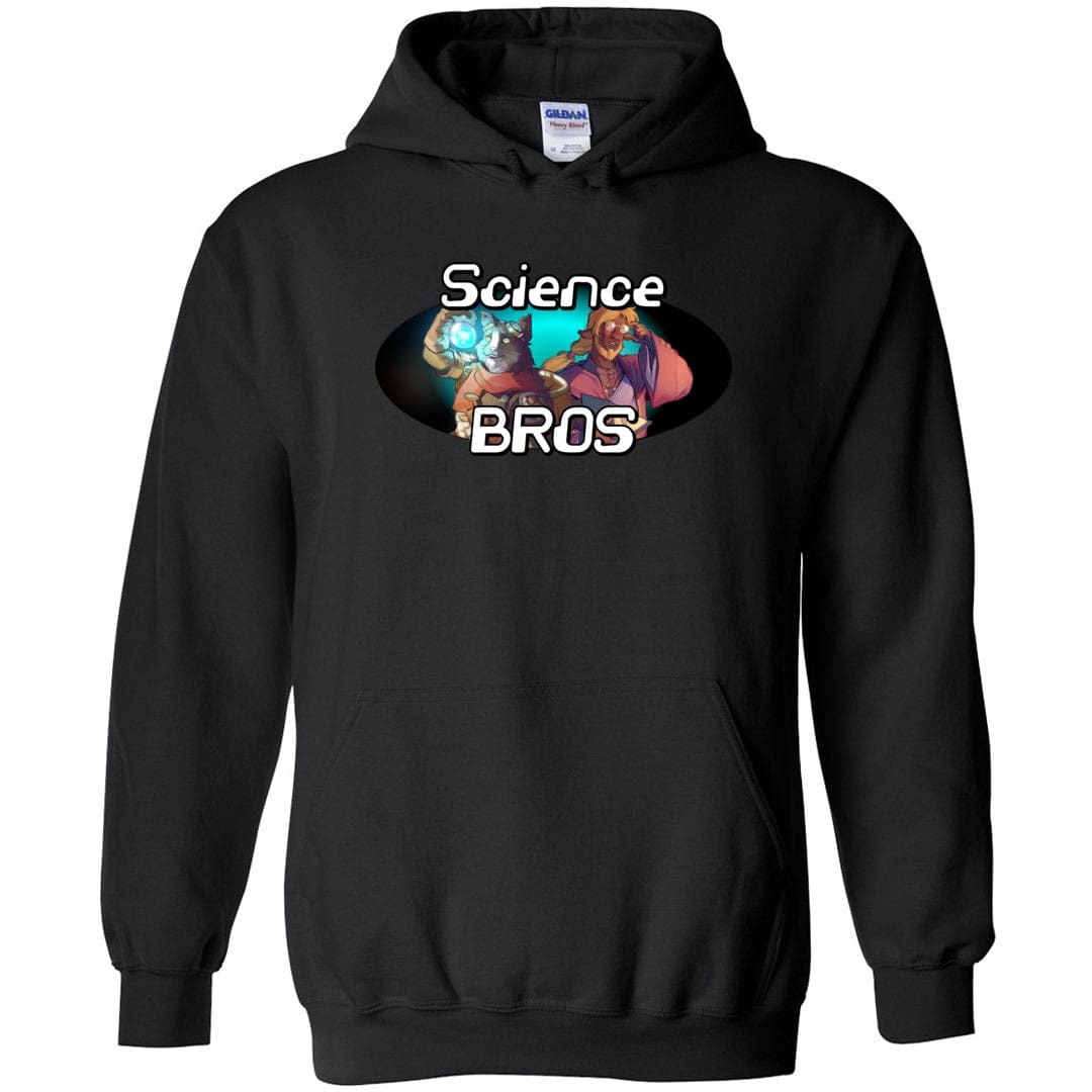 Arkenholdt Science Bros Unisex Pullover Hoodie - Black / S