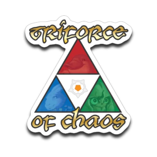 Arkenholdt Triforce of Chaos POD Sticker