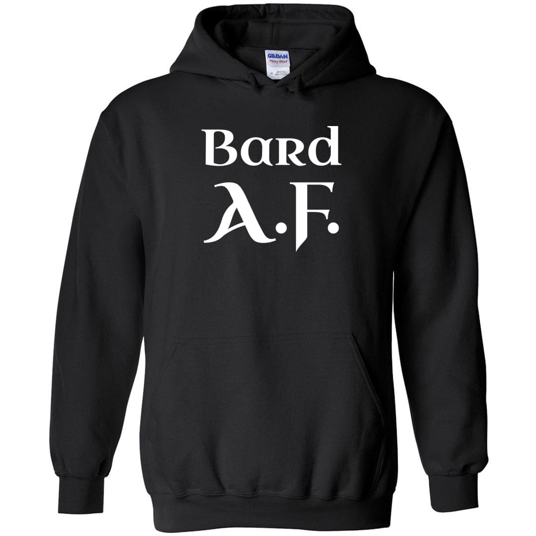 Bard A.F. Unisex Pullover Hoodie - Black / S