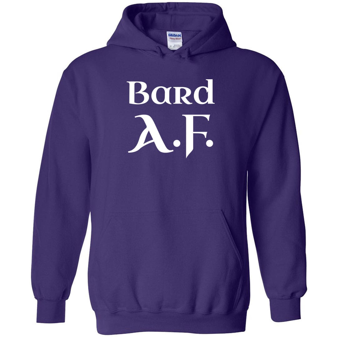 Bard A.F. Unisex Pullover Hoodie - Purple / S