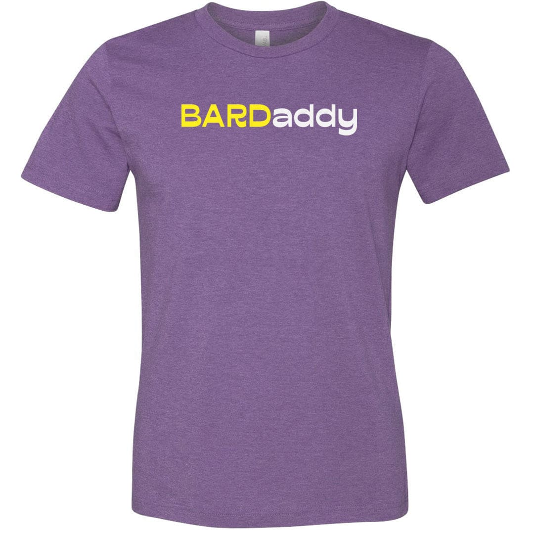 BARDaddy Unisex Premium Tee - Heather Team Purple / XS