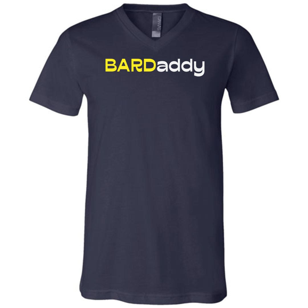 BARDaddy Unisex Premium V-Neck Tee - Navy / S