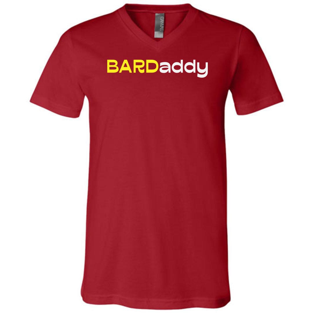 BARDaddy Unisex Premium V-Neck Tee - Canvas Red / S