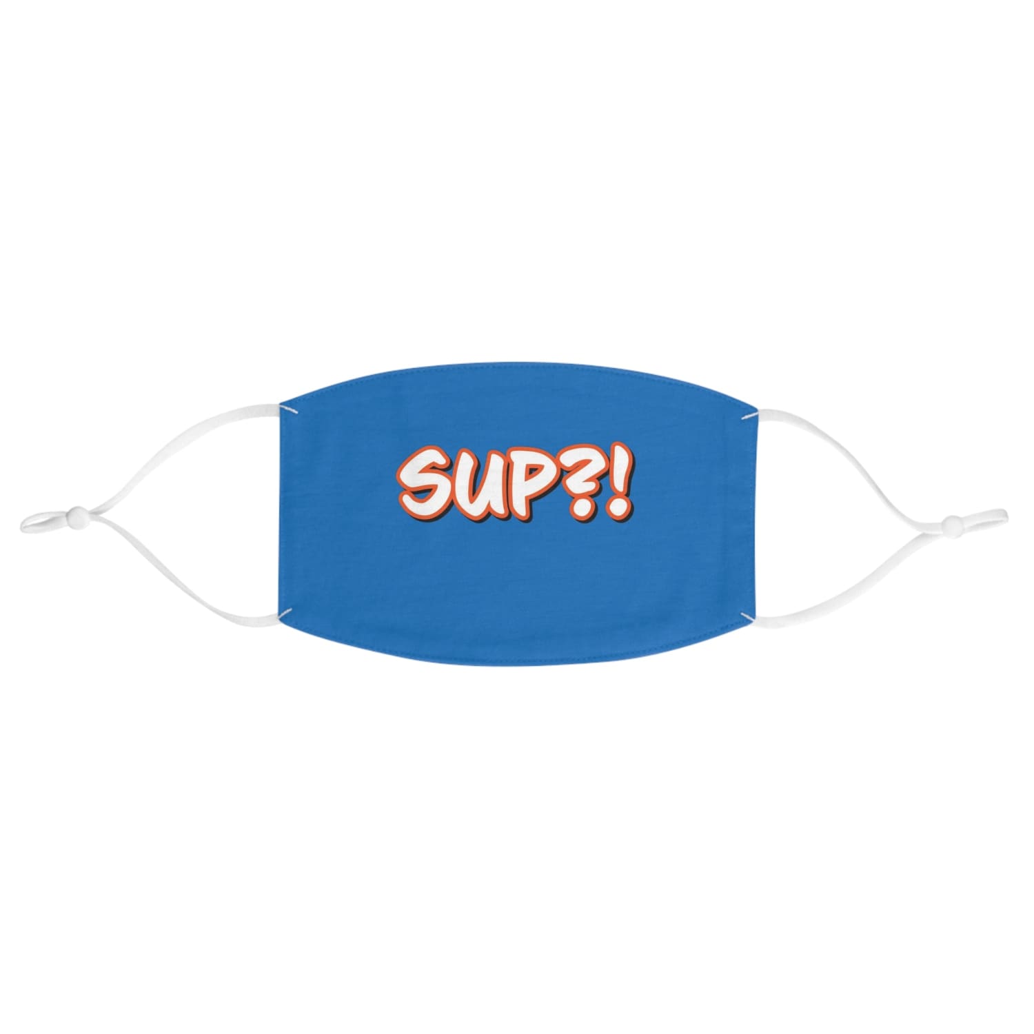 Blue Sup?! Fabric Face Mask - One size - Accessories