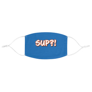 Blue Sup?! Fabric Face Mask - One size - Accessories