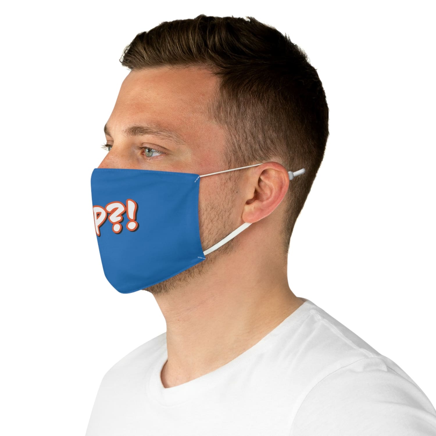Blue Sup?! Fabric Face Mask - One size - Accessories