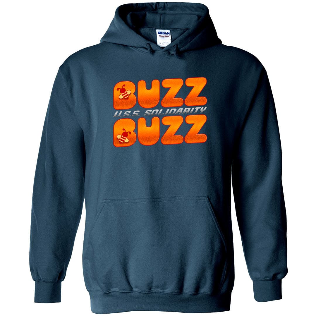 Buzz Buzz USS Solidarity Unisex Pullover Hoodie - Legion Blue / S