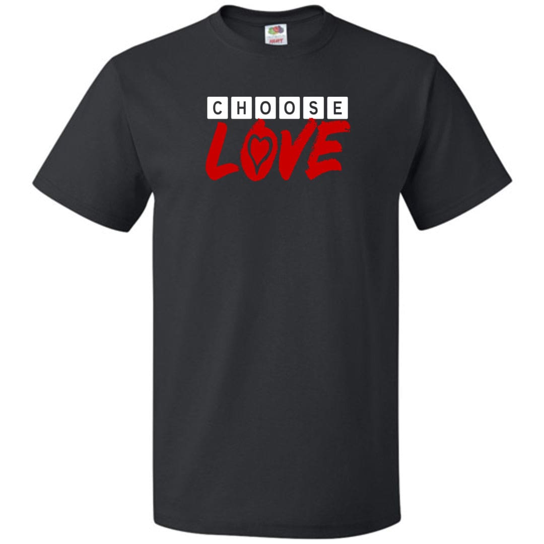 Choose LOVE Unisex Classic Tee - Black / S