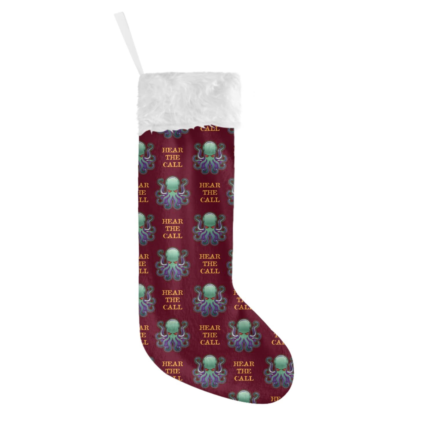 Cthulhu Red Christmas Stockings (Flannel) - One size - Home Decor