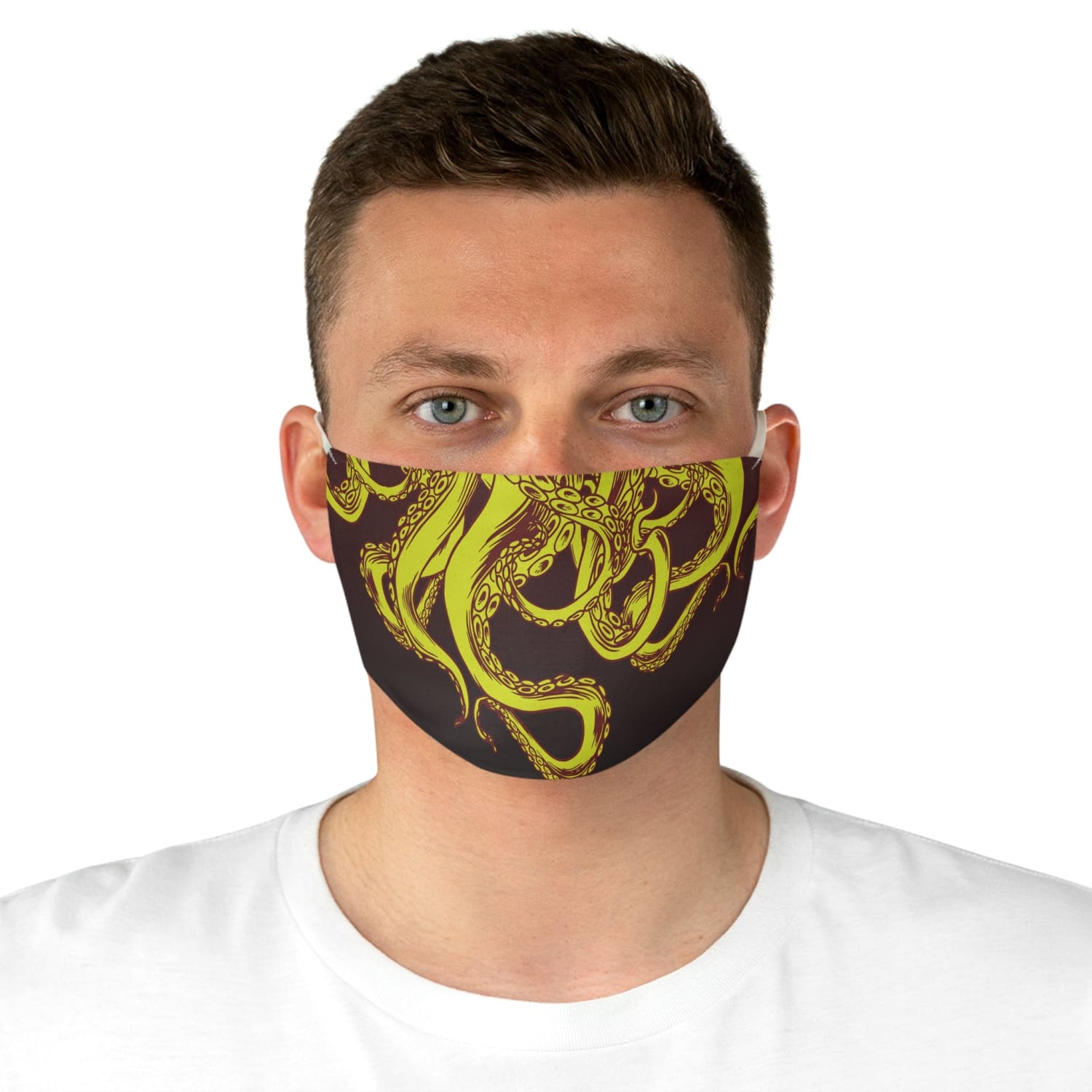 Cthulhu Red Fabric Face Mask - One size - Accessories
