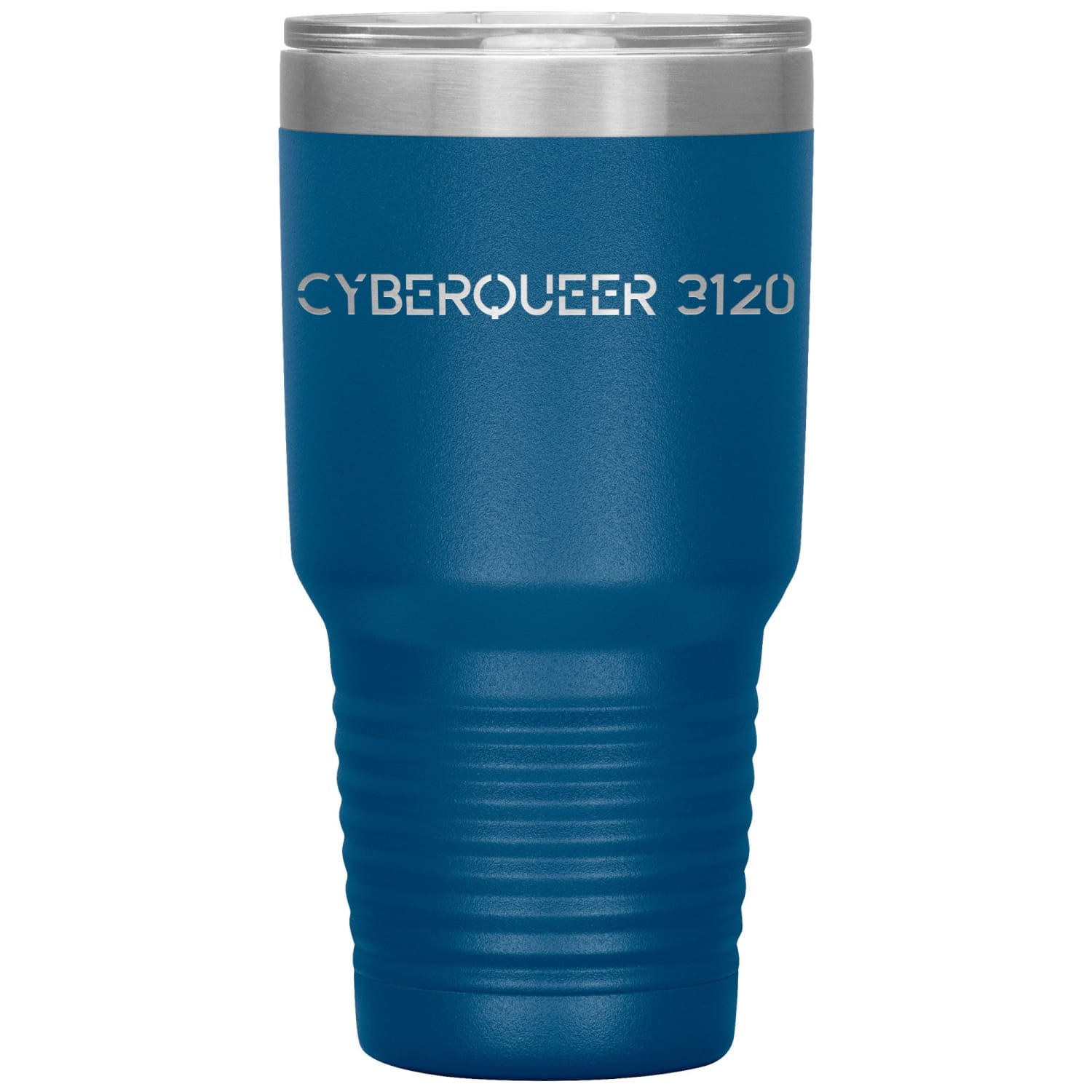 Cyberqueer 3120 30oz Vacuum Tumbler - Blue - Tumblers