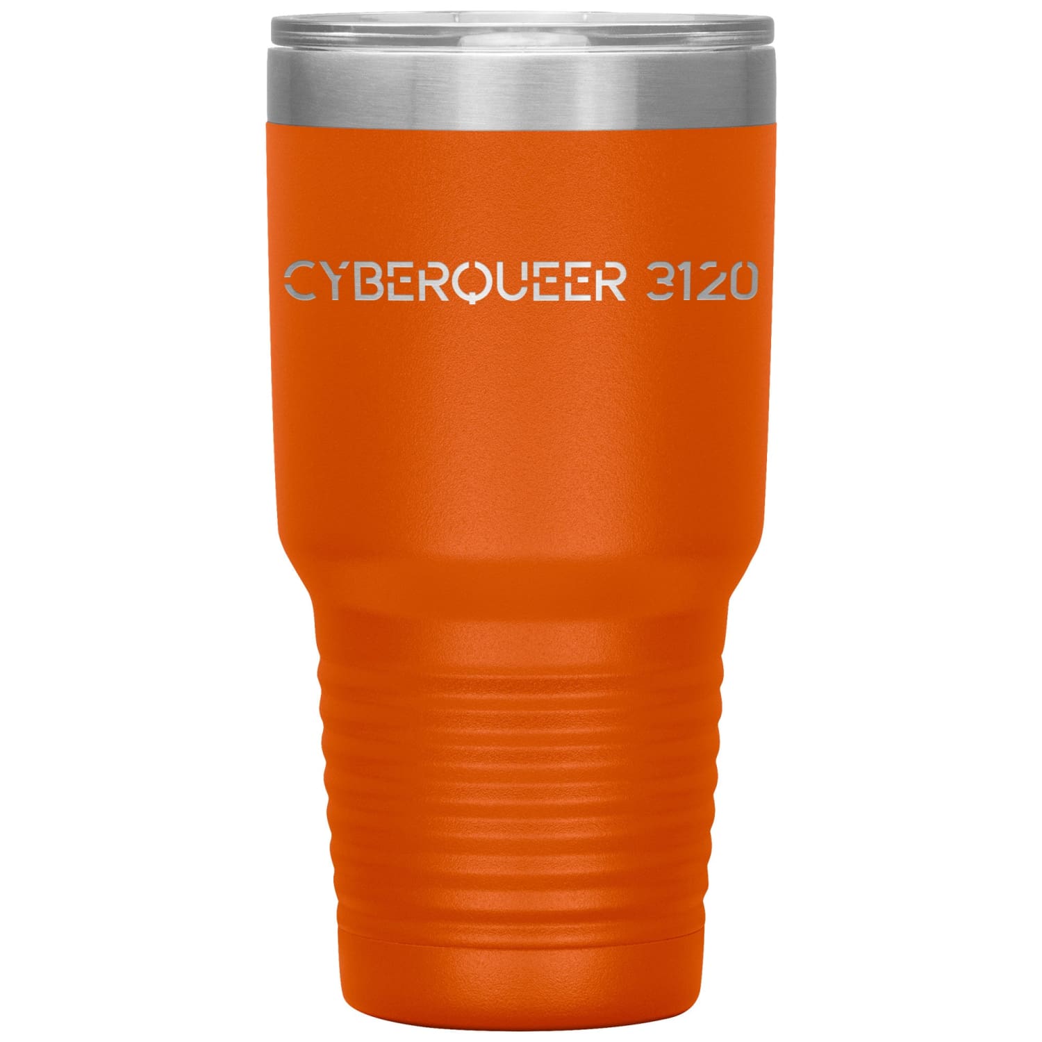 Cyberqueer 3120 30oz Vacuum Tumbler - Orange - Tumblers