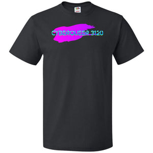 Cyberqueer 3120 Logo Splash Unisex Classic Tee - Black / S