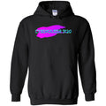Cyberqueer 3120 Logo Splash Unisex Pullover Hoodie - Black / S