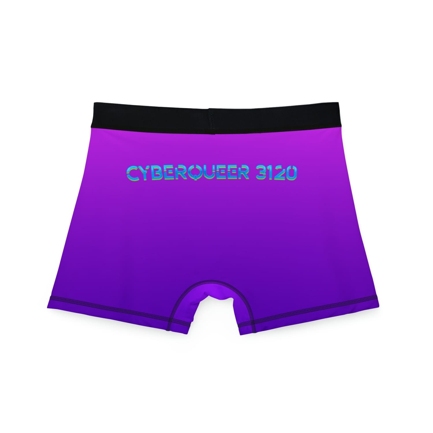 Cyberqueer 3120 Updated Purple Ombre Mens Boxer Briefs - All Over Prints