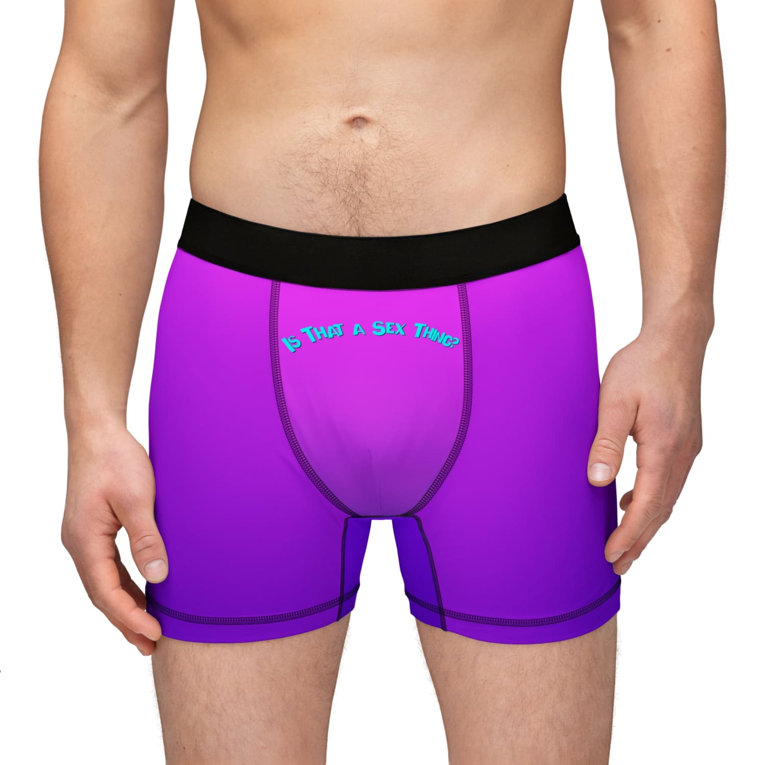 Cyberqueer 3120 Updated Purple Ombre Mens Boxer Briefs - All Over Prints