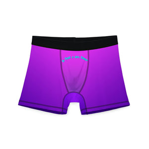 Cyberqueer 3120 Updated Purple Ombre Mens Boxer Briefs - All Over Prints