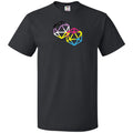 D20 Critical Pride Advantage Non-Binary Pan Pride Unisex Classic Tee - Black / S
