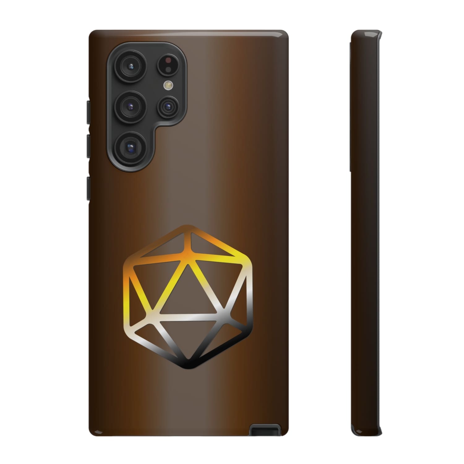 D20 Critical Pride Bear Pride PY Tough Phone Case - Samsung Galaxy S22 Ultra / Glossy - Phone Case