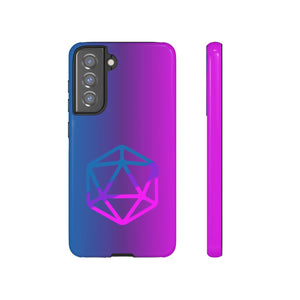 D20 Critical Pride Bi Pride PY Tough Phone Case - Samsung Galaxy S21 FE / Glossy - Phone Case