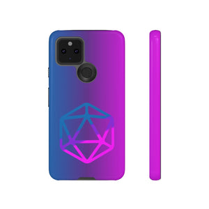 D20 Critical Pride Bi Pride PY Tough Phone Case - Google Pixel 5 5G / Glossy - Phone Case