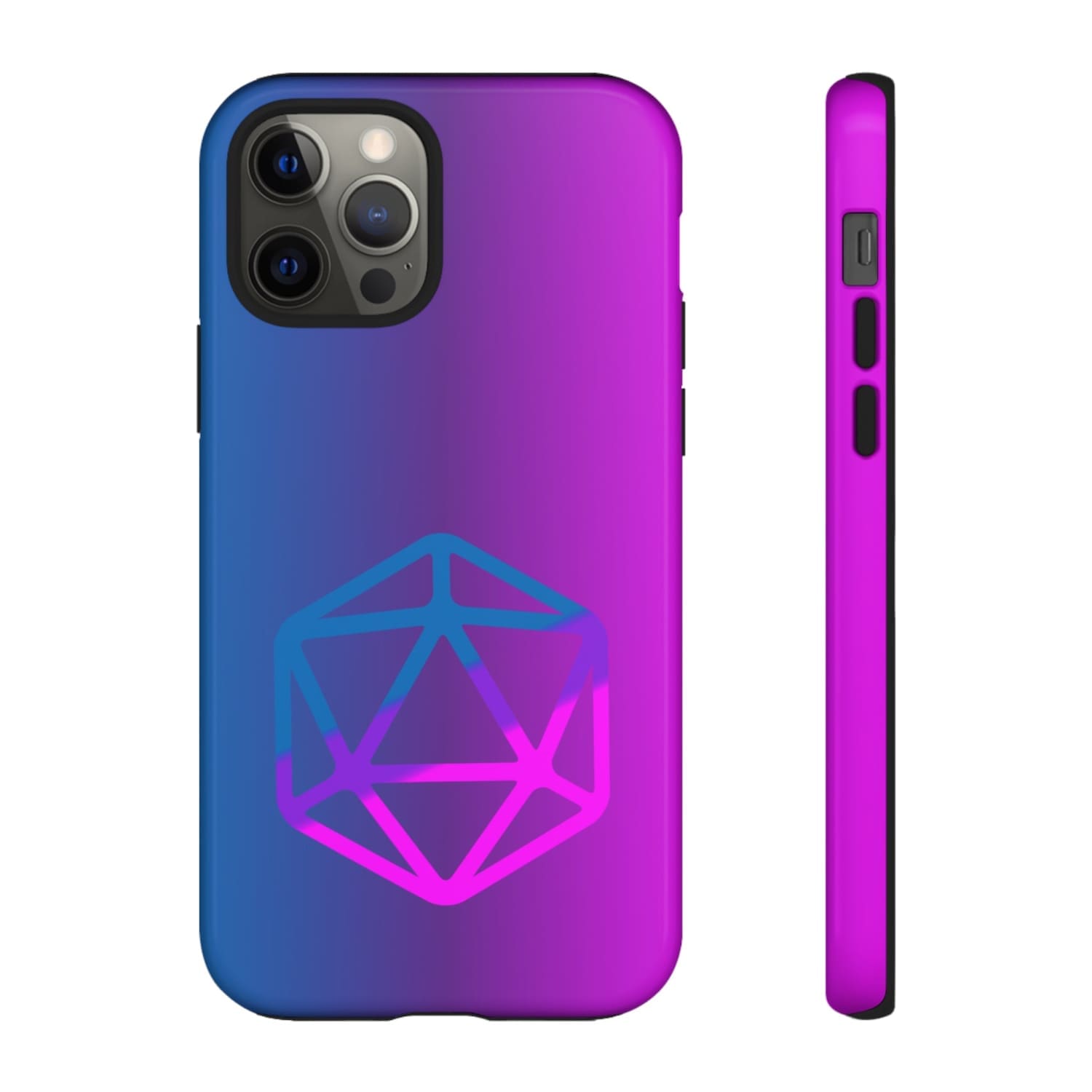 D20 Critical Pride Bi Pride PY Tough Phone Case - iPhone 12 Pro / Glossy - Phone Case