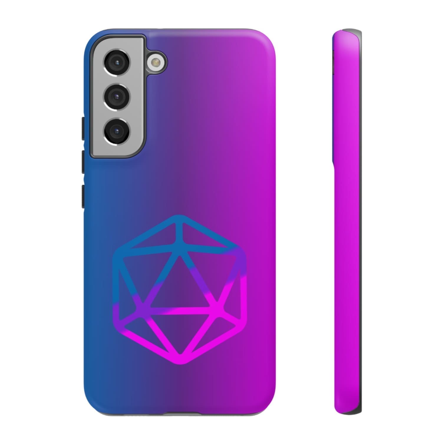 D20 Critical Pride Bi Pride PY Tough Phone Case - Samsung Galaxy S22 Plus / Matte - Phone Case