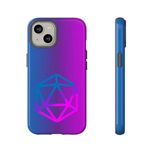 D20 Critical Pride Bi Pride PY Tough Phone Case - iPhone 14 / Glossy - Phone Case