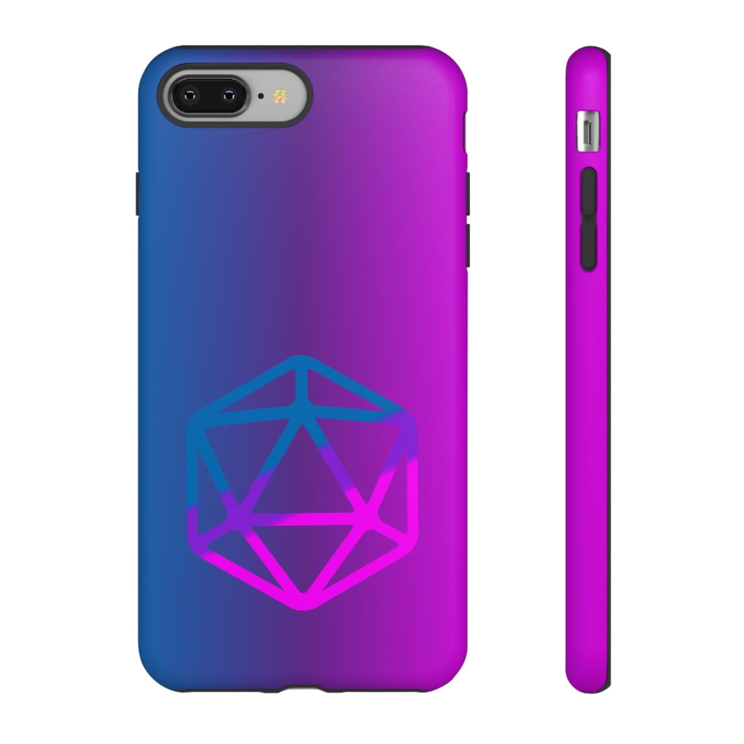 D20 Critical Pride Bi Pride PY Tough Phone Case - iPhone 8 Plus / Matte - Phone Case