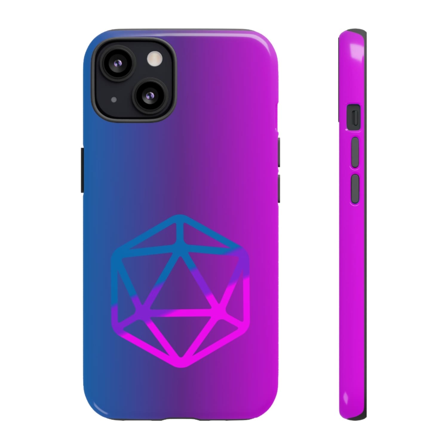 D20 Critical Pride Bi Pride PY Tough Phone Case - iPhone 13 / Glossy - Phone Case