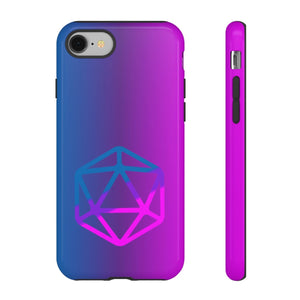 D20 Critical Pride Bi Pride PY Tough Phone Case - iPhone 8 / Glossy - Phone Case